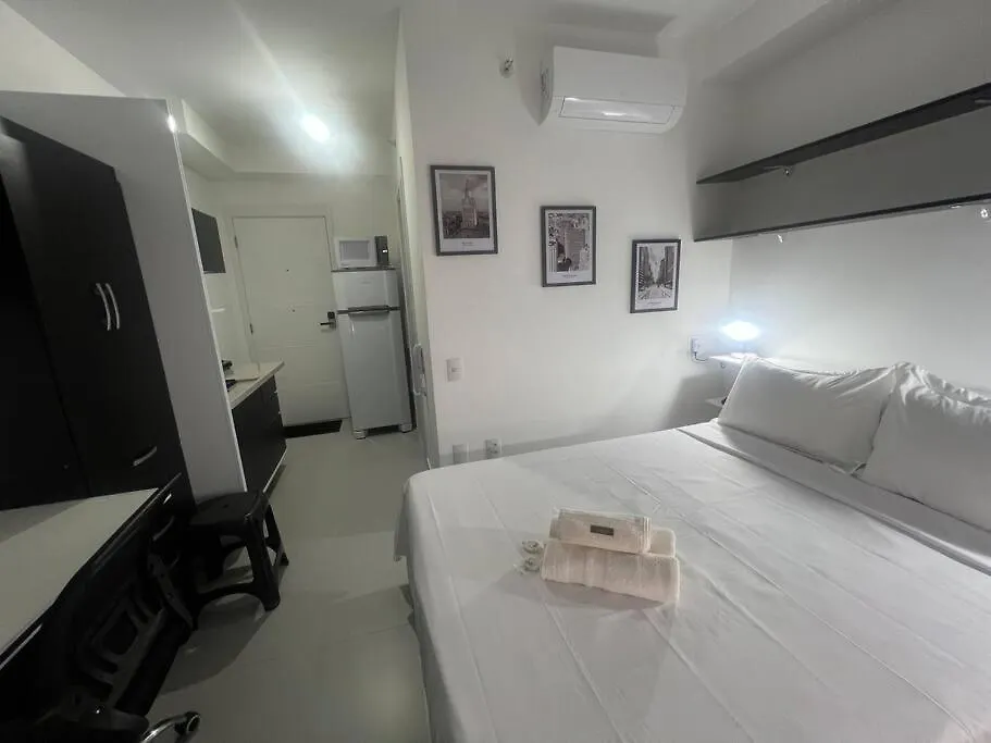 Studio Com Piscina Muito Proximo Ao Metro! Sao Paulo Apartment